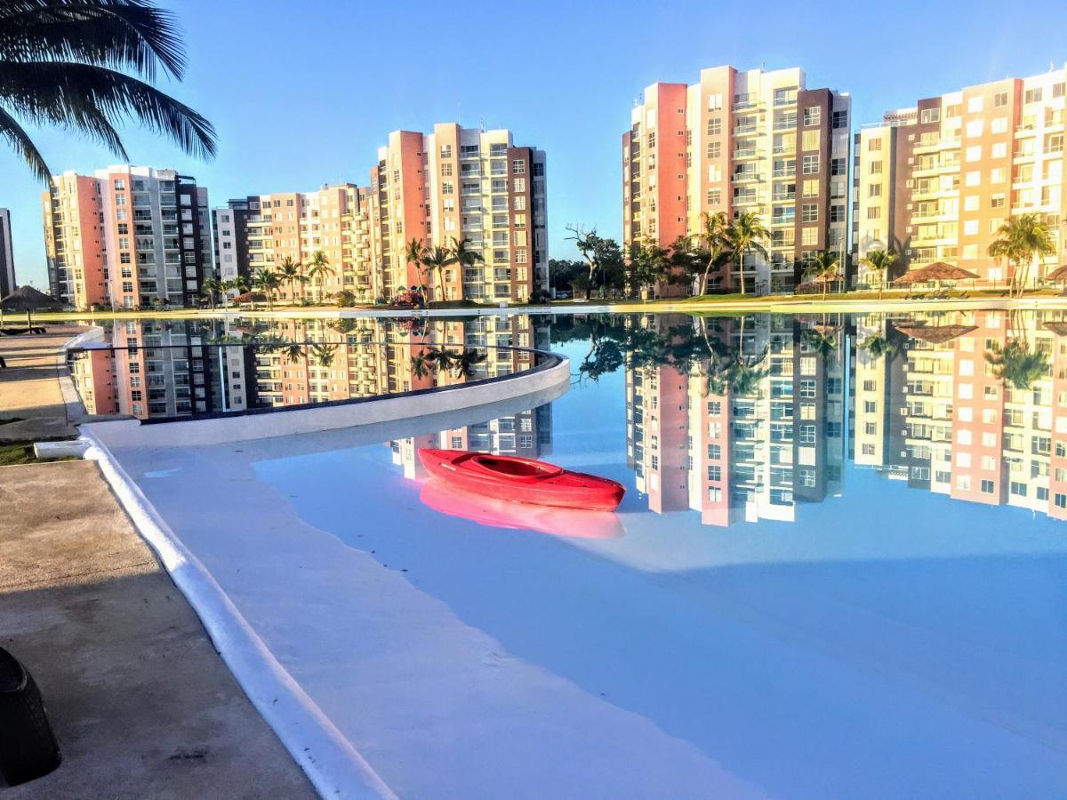 Escape Al Caribe Con Una Vista Impresionante En Pilarita'S Dream Lagoons Cancún Exteriér fotografie