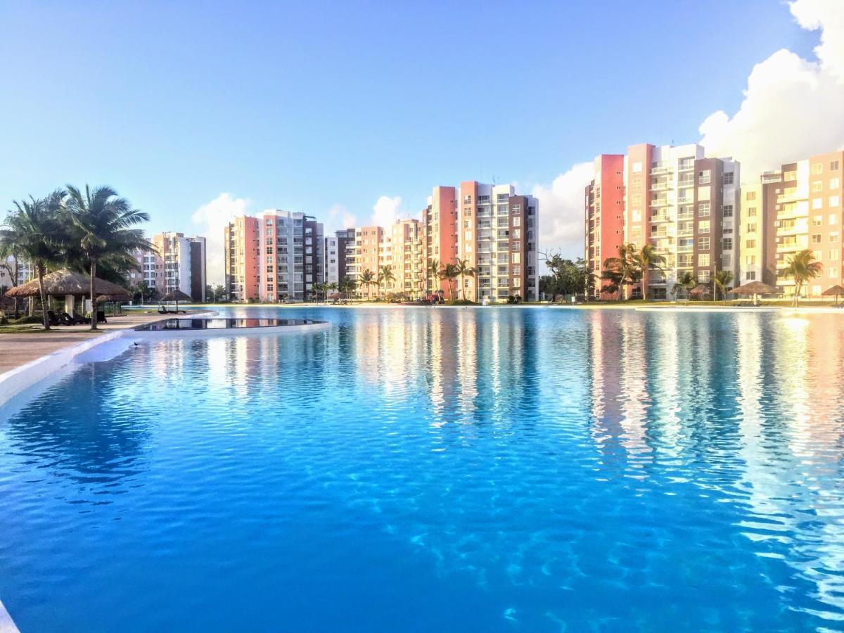 Escape Al Caribe Con Una Vista Impresionante En Pilarita'S Dream Lagoons Cancún Exteriér fotografie
