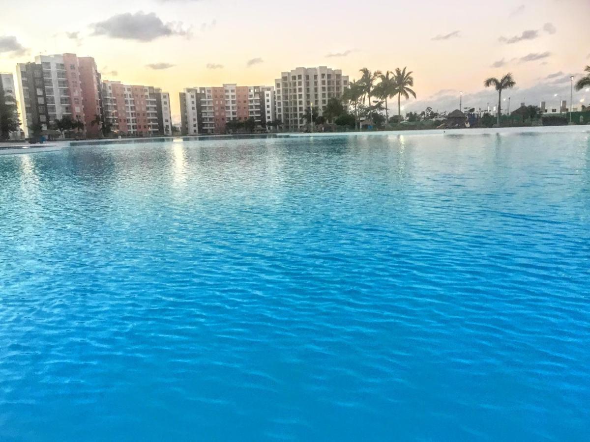 Escape Al Caribe Con Una Vista Impresionante En Pilarita'S Dream Lagoons Cancún Exteriér fotografie