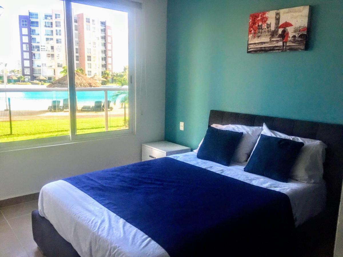 Escape Al Caribe Con Una Vista Impresionante En Pilarita'S Dream Lagoons Cancún Exteriér fotografie