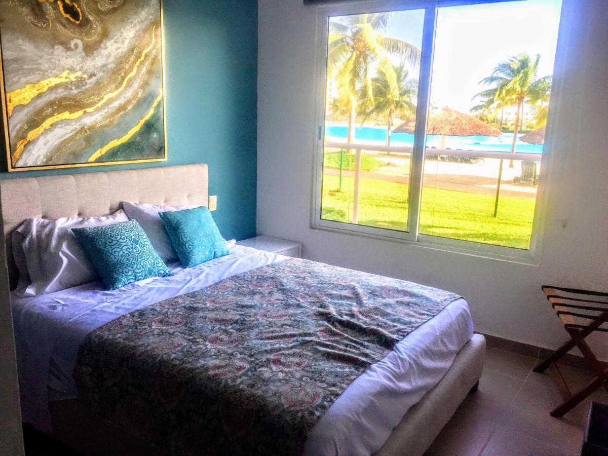 Escape Al Caribe Con Una Vista Impresionante En Pilarita'S Dream Lagoons Cancún Exteriér fotografie
