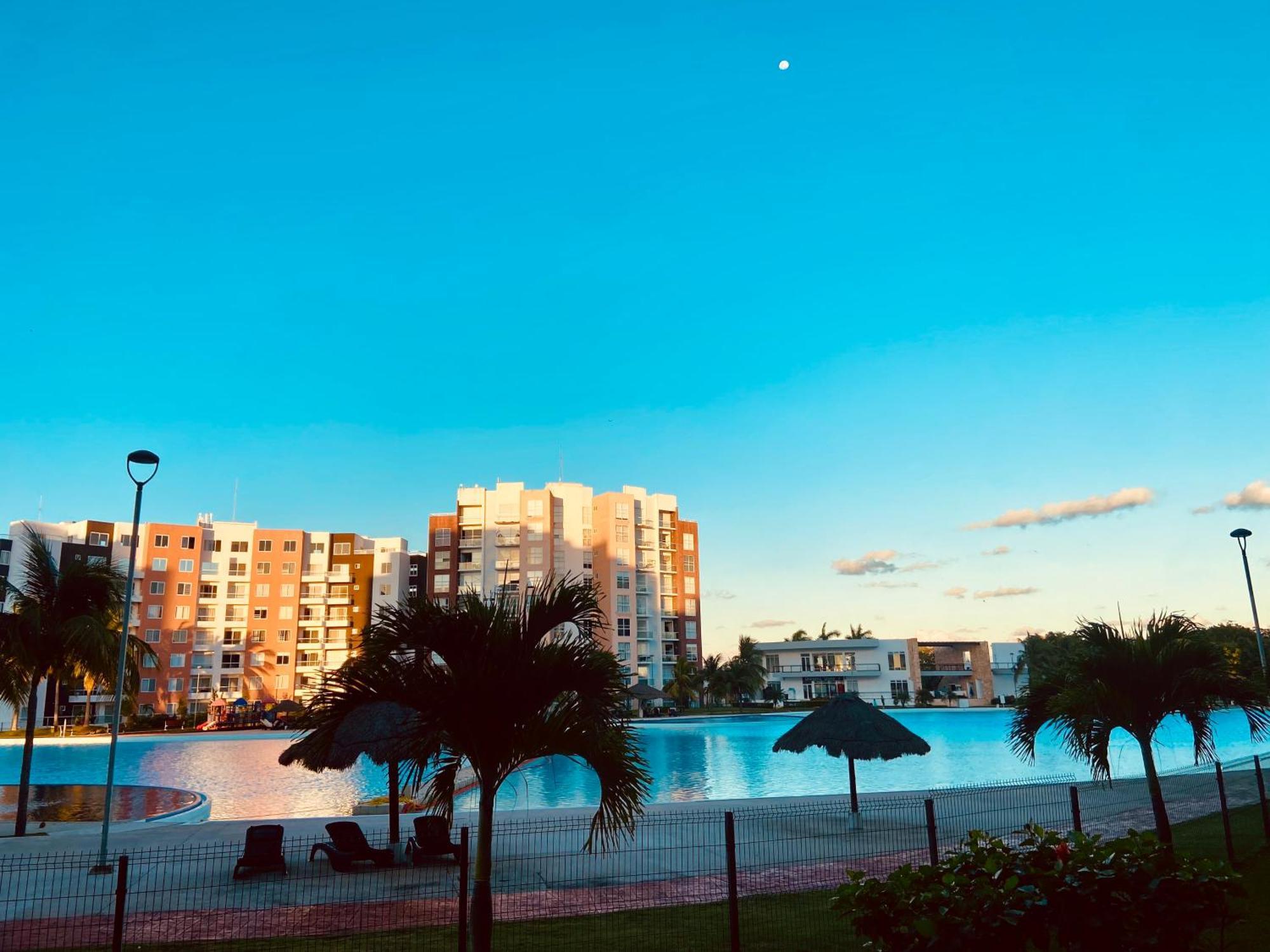 Escape Al Caribe Con Una Vista Impresionante En Pilarita'S Dream Lagoons Cancún Exteriér fotografie