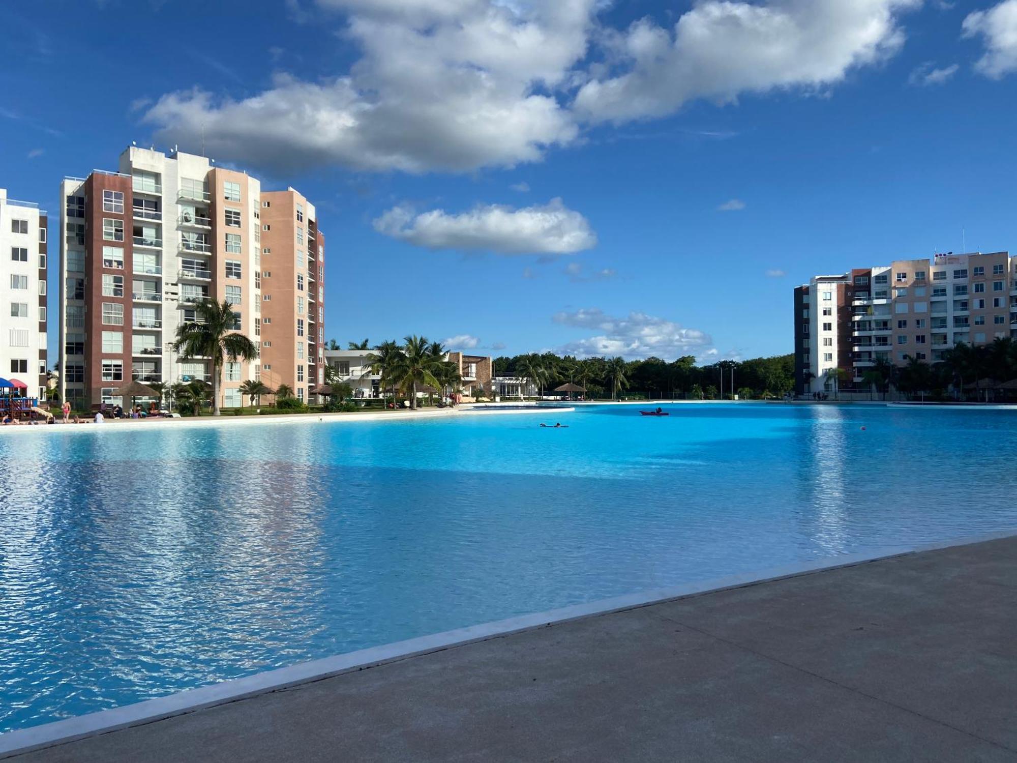 Escape Al Caribe Con Una Vista Impresionante En Pilarita'S Dream Lagoons Cancún Exteriér fotografie
